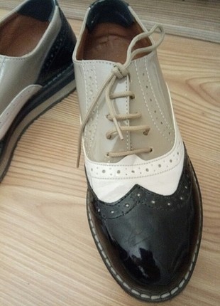Zara Kadın oxford ayakkabı