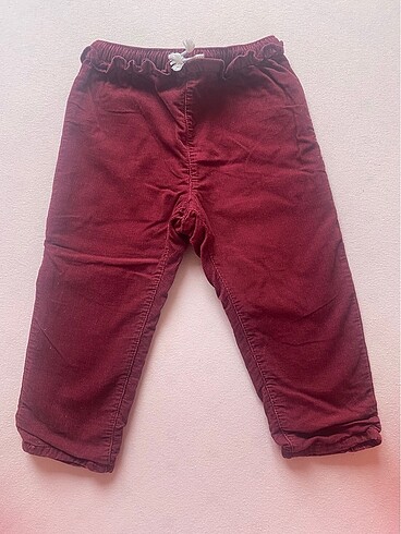 H&M marka kadife pantolon