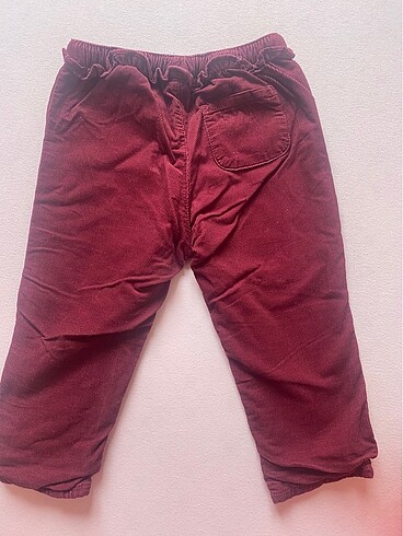 12-18 Ay Beden H&M marka kadife pantolon