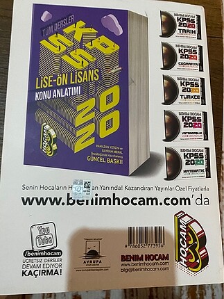  Beden Renk Benim Hocam Önlisans Lise KPSS SINAV