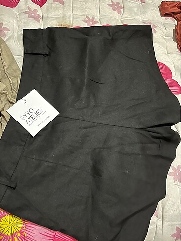 xs Beden Keten şort etek