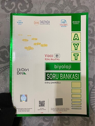 345 ayt biyoloji soru bankası