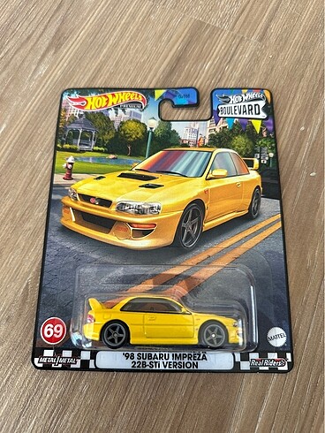Hot wheels premium subaru impreza