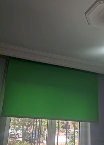 Yeşil stor perde En 155 - Görsel 2