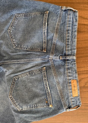 27 Beden MAVİ Kadın Denim Cindy Mom Jean Kot Pantolon