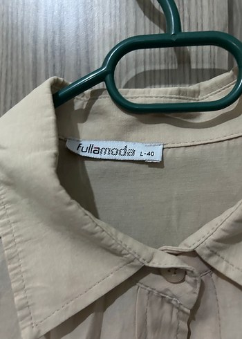 Bej Uzun Kollu  Gömlek - Görsel 5