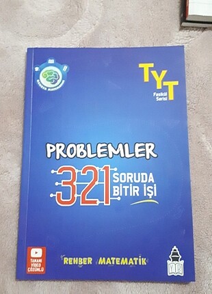 REHBER MATEMATİK 321 SORUDA BİTİR İŞİ PROBLEMLER FASİKÜLÜ TYT AY