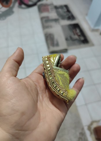 Akay Vintage Altın Desenli magnet