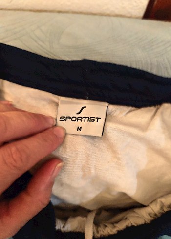 Drapeli Koyu Mavi lacivert şort - Görsel 5