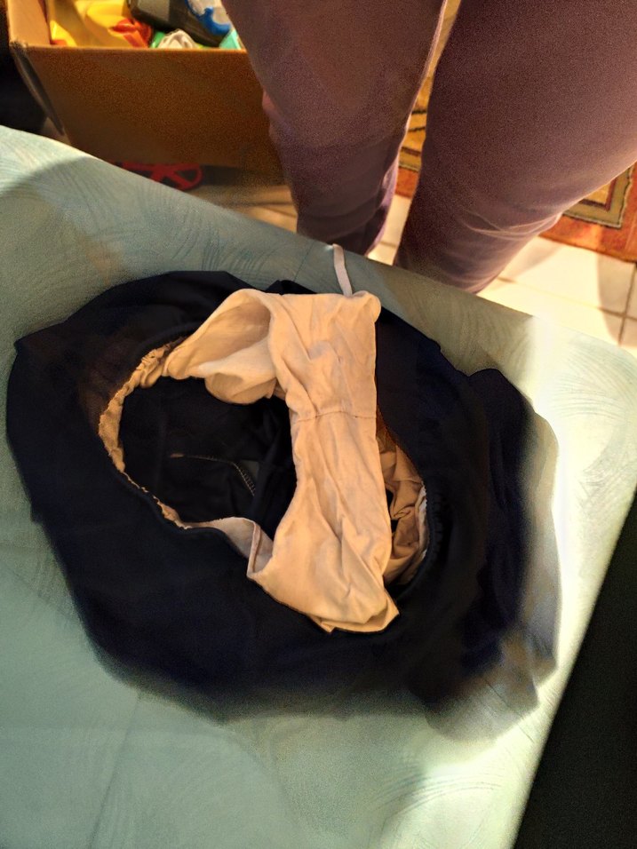 Drapeli Koyu Mavi lacivert şort - Görsel 4