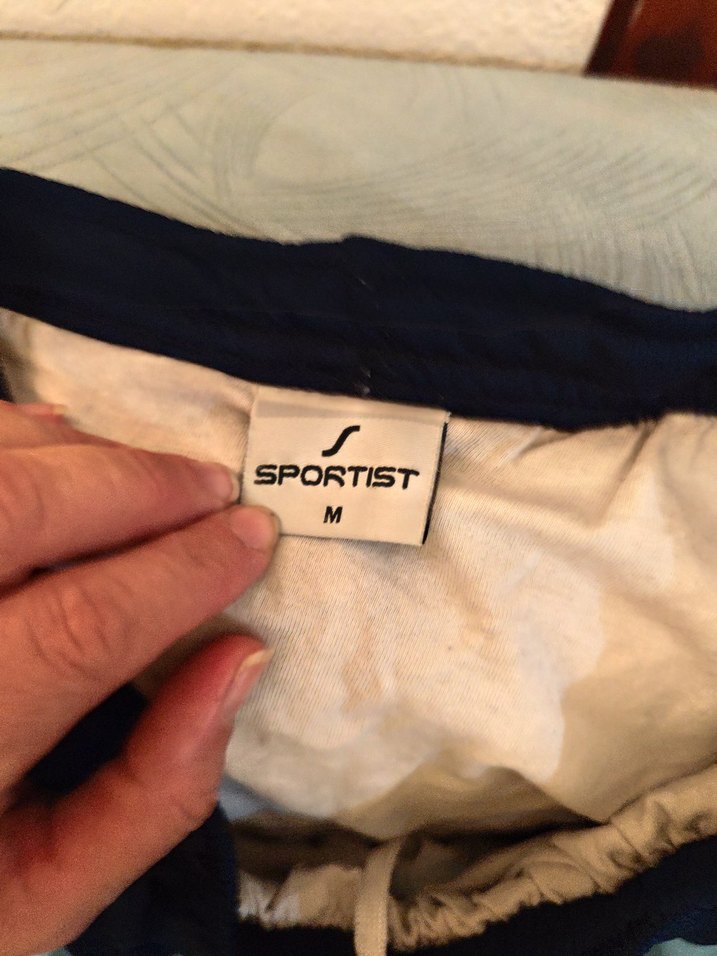 Drapeli Koyu Mavi lacivert şort - Görsel 5