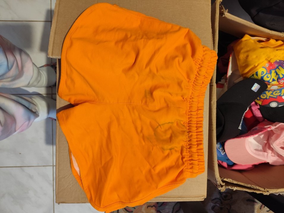 Nike Turuncu Mini Spor Şort - Görsel 3