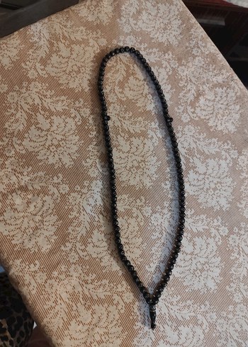 Minimalist Siyah Erkek Tesbih