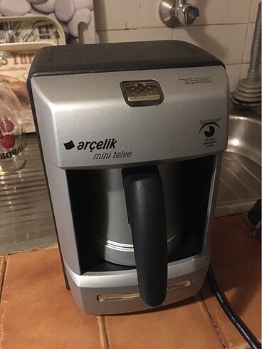 Arçelik mini telve türk kahvesi makinesi