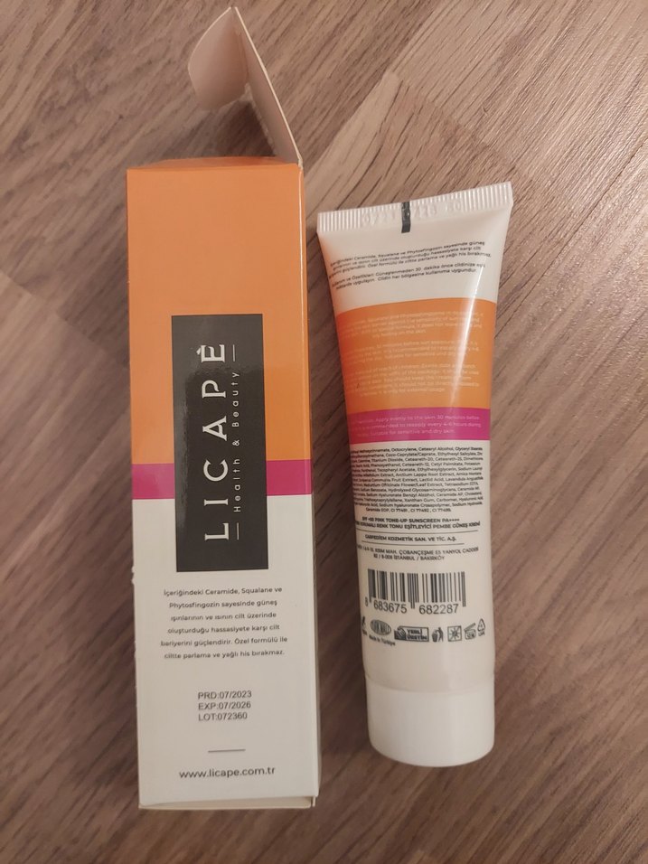 Licape SPF 50+ Güneş Kremi 40 ml - Görsel 4