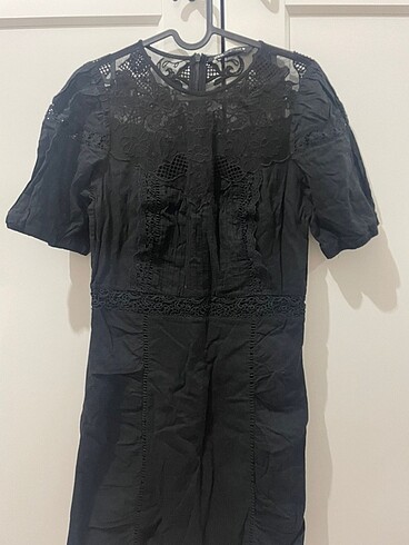 Zara Zara Kontrast Elbise