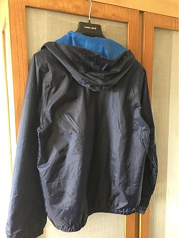 m Beden lacivert Renk Decathlon Yağmurluk