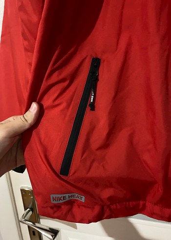 Kırmızı Fermuarlı Erkek mont - Görsel 6