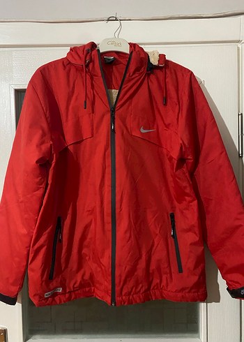 Kırmızı Fermuarlı Erkek mont - Görsel 2