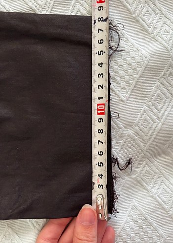 Zara Siyah-kahve deri Pantolon - Görsel 9