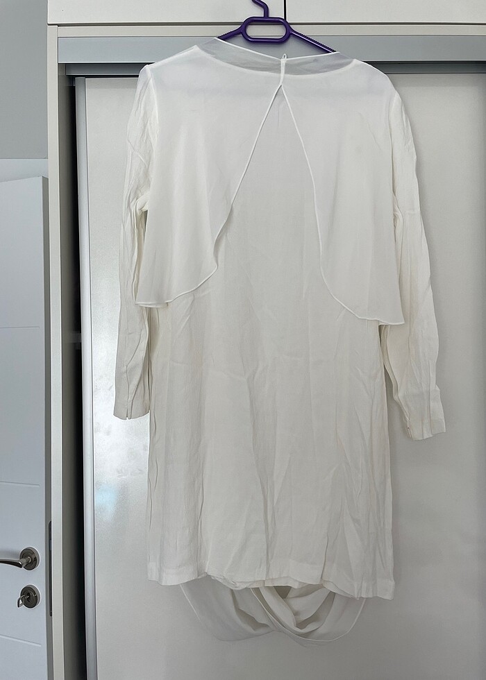 Aker şık beyaz bluz - Görsel 4