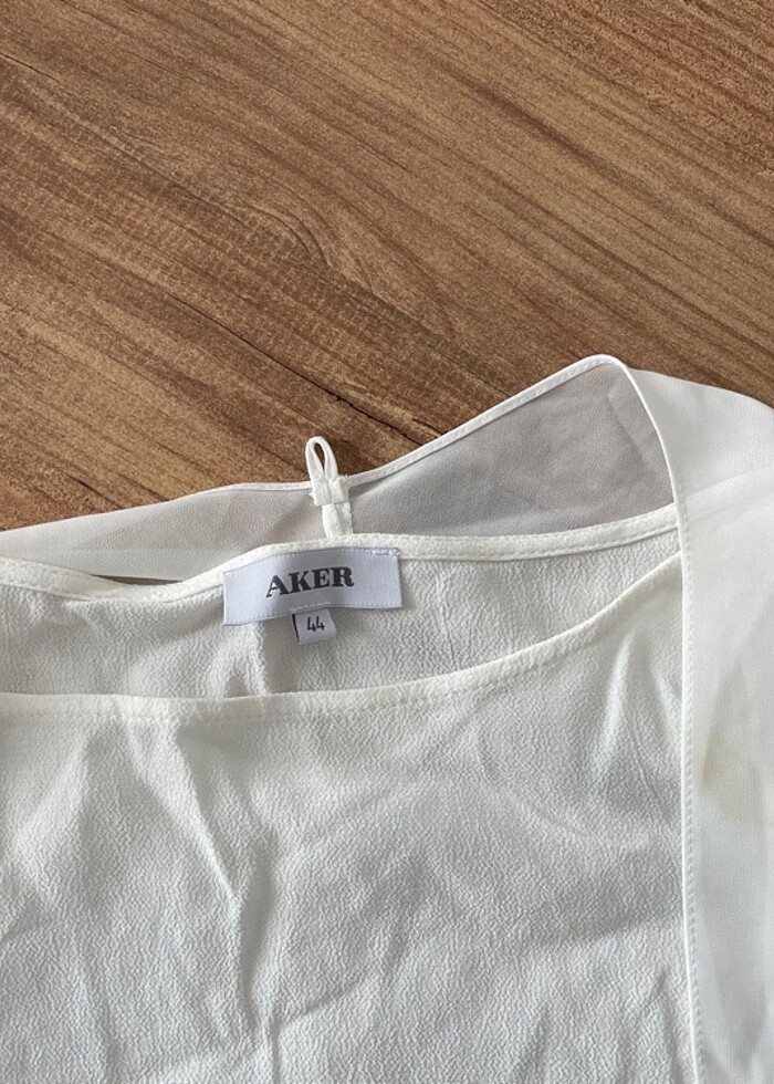 Aker şık beyaz bluz - Görsel 5