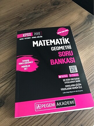 KPSS 2022 PEGEM Matematik - Geometri Soru Bankası