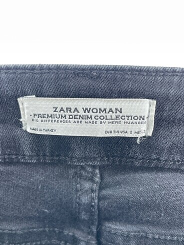 34 Beden siyah Renk Zara Jean / Kot %70 İndirimli.