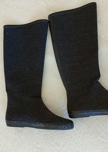 Kadın Örgü Dizüstü  Çizme - Görsel 2