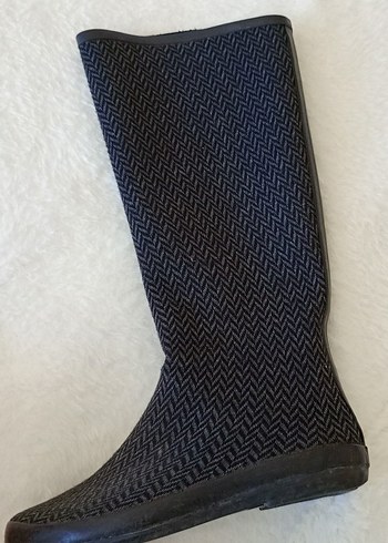 Kadın Örgü Dizüstü  Çizme - Görsel 4