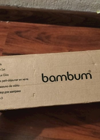 Bambum Bambumi Sechna 13 Parça Cam Kahvaltılık Set