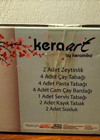 KeraArt Seramik Servis Takımı