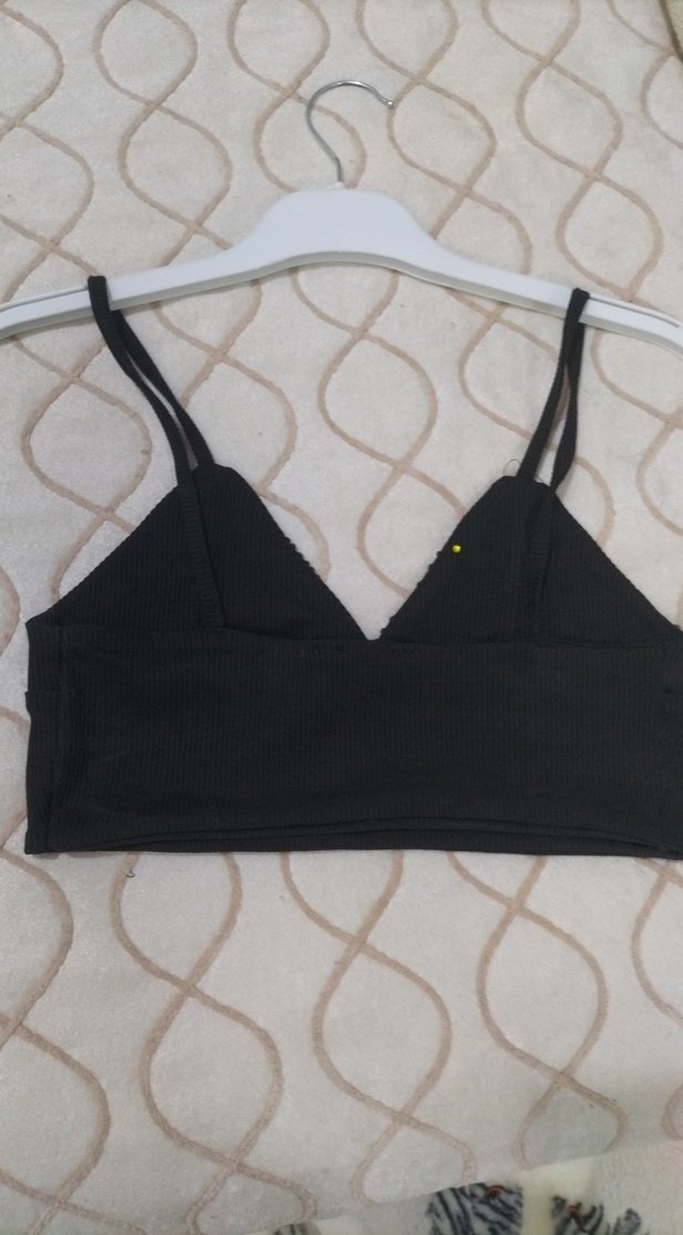 yeşil Payetli Mini Büstiyer - Görsel 3