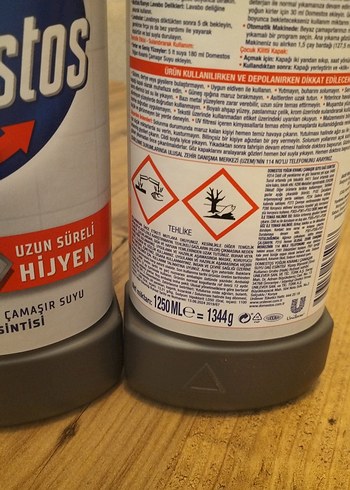 Jomestos Çamaşır Suyu Hijyen Sağlayan 1340 ml - Görsel 2