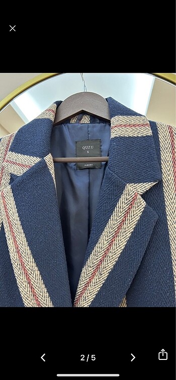 Kaşe blazer - Görsel 2