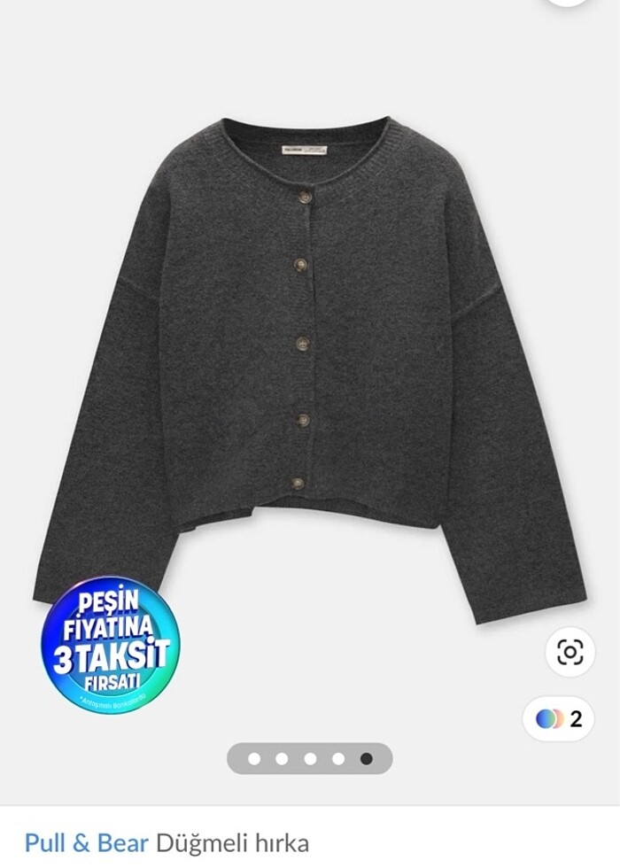 Pull and bear hırka - Görsel 4