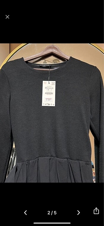 Zara etiketli elbise - Görsel 2