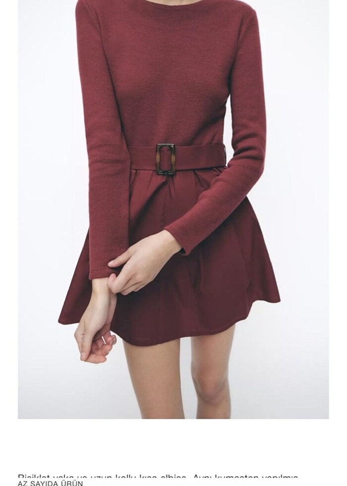 Zara etiketli elbise - Görsel 4