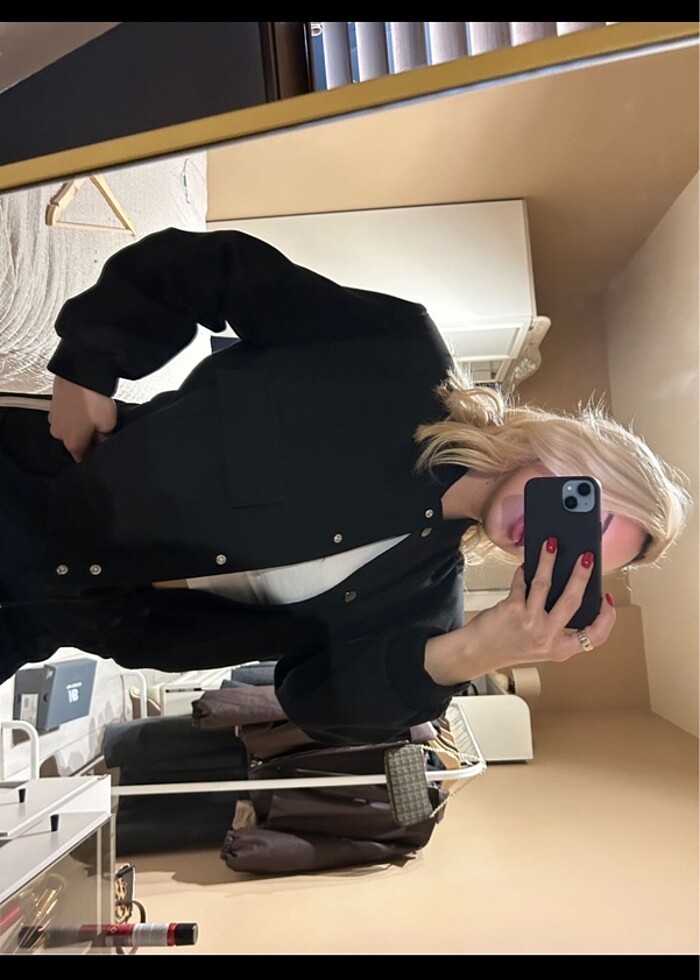 Zara muadili bomber ceket - Görsel 3