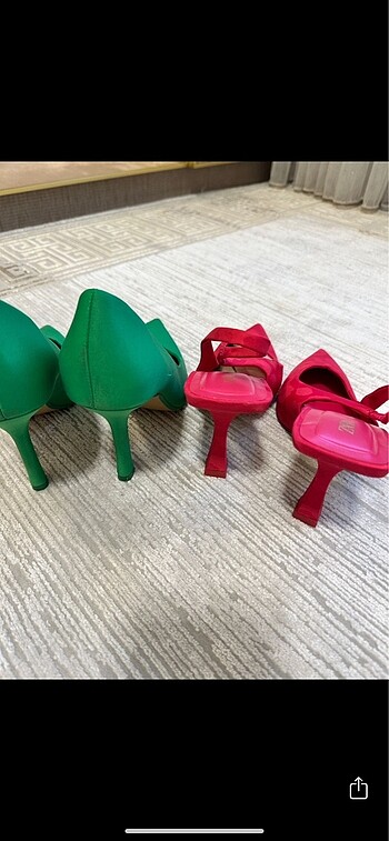 Zara Zara topuklu ayakkabı