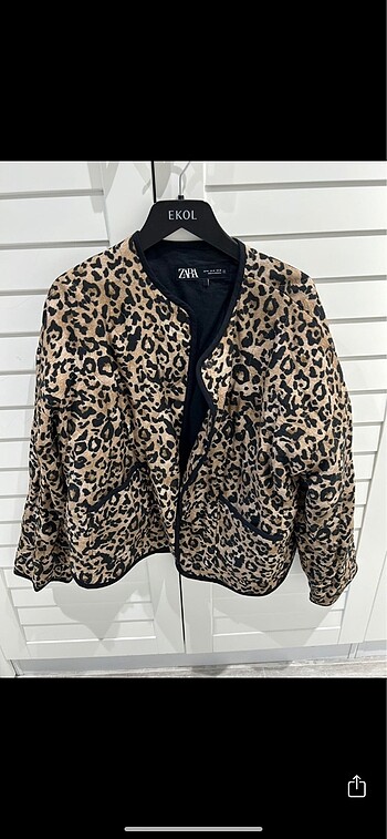 Leopar ceket