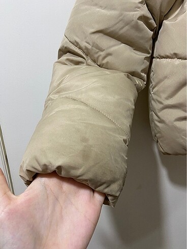 Krem renkli mont - Görsel 8