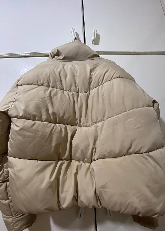 Krem renkli mont - Görsel 3