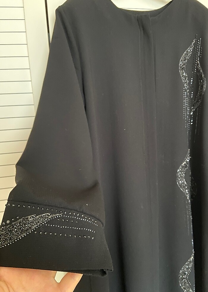 Siyah ferace - Görsel 2