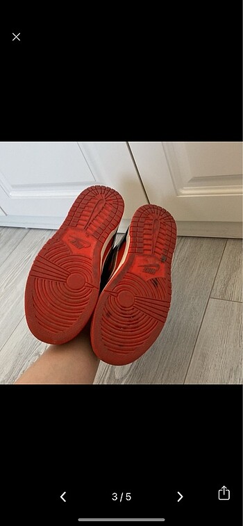 35 Beden Nike spor ayakkabı