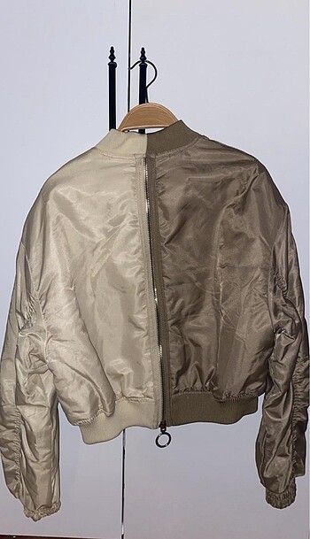 s Beden haki Renk Bomber ceket