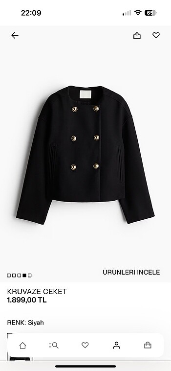 H&M ceket