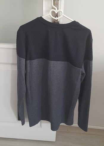 s Beden Gri Erkek Triko Sweatshirt