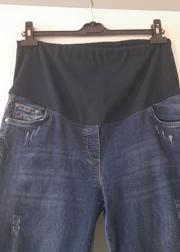 Diğer Detaylı Rahat Hamile Kot Pantolon