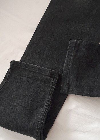 Erkek Siyah Regular Fit Denim Jean - Görsel 5